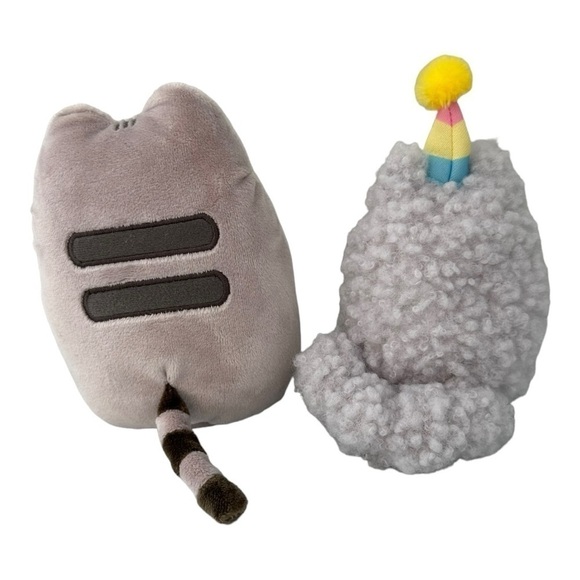 GUND Pusheen And Stormy Plush Happy Birthday Set - Picture 2 of 12